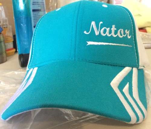 Personalised Embroidered Cap- TURQUOISE - BRAND YOUR OWN NAME!!