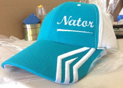 Personalised Embroidered Cap- TURQUOISE - BRAND YOUR OWN NAME!!