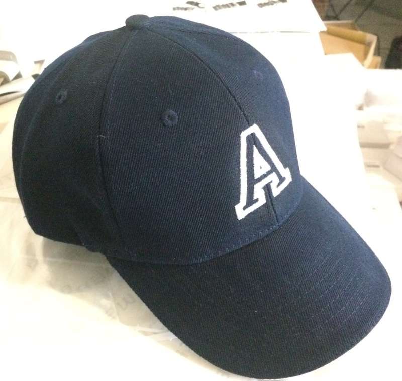 ANOTHER FIRST!! Personalised Embroidered Caps!!! Brand Your own Name or Initial!