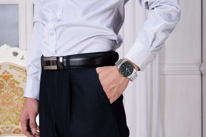 *** WWOOR *** MENS DATE STAINLESS STEEL WATCH | BOX INCLUDED!!!
