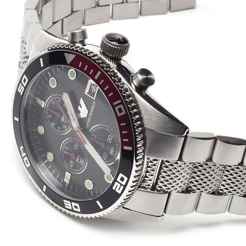 EMPORIO ARMANI AR5855 Men's Chronograph Watch | BRAND NEW | BOX INCLUDED