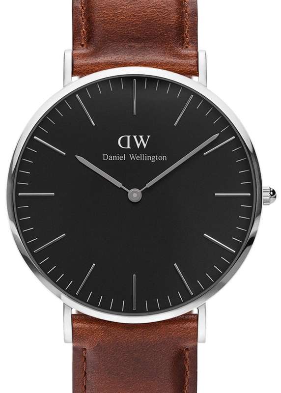DANIEL WELLINGTON CLASSIC BLACK ST MAWES| 40MM | BRAND NEW | BOX INCLUDED