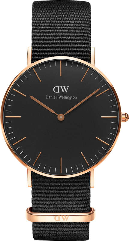 DANIEL WELLINGTON CLASSIC BLACK CORNWALL | 36MM | BRAND NEW | BOX INCLUDED