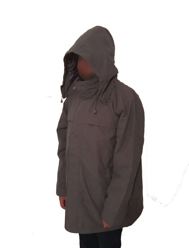 Freeman Mens Oversized Padded Parka Jacket - Grey | Size : Large (L) | 5 On Auction!!