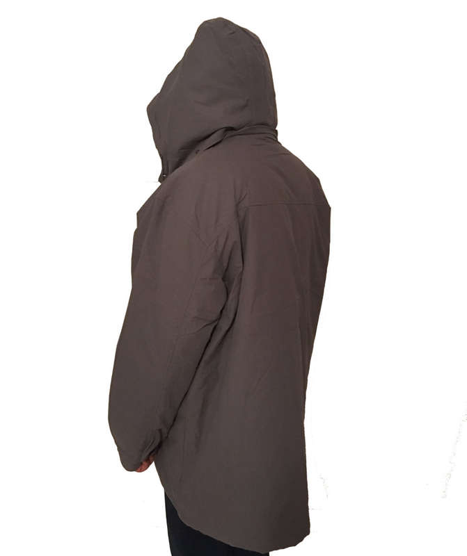 Freeman Mens Oversized Padded Parka Jacket - Grey | Size : Large (L) | 5 On Auction!!