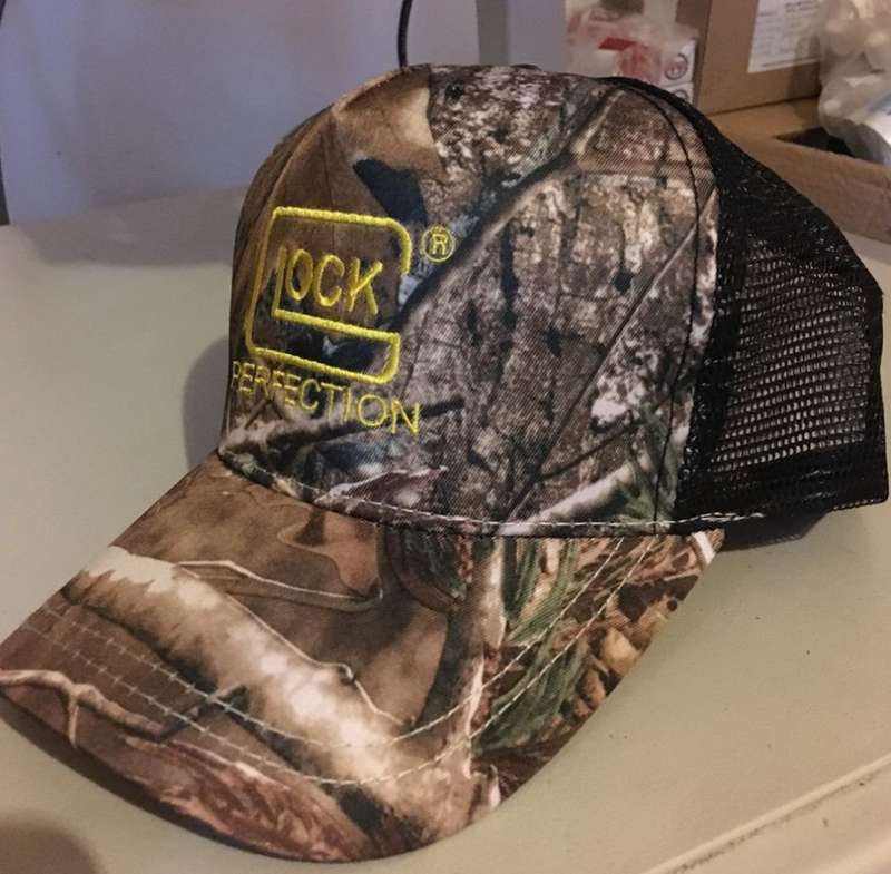 GLOCK Camo Trucker Style Cap