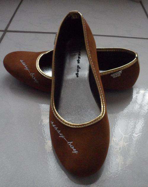 Sissy Boy Ballerina Flats Tan