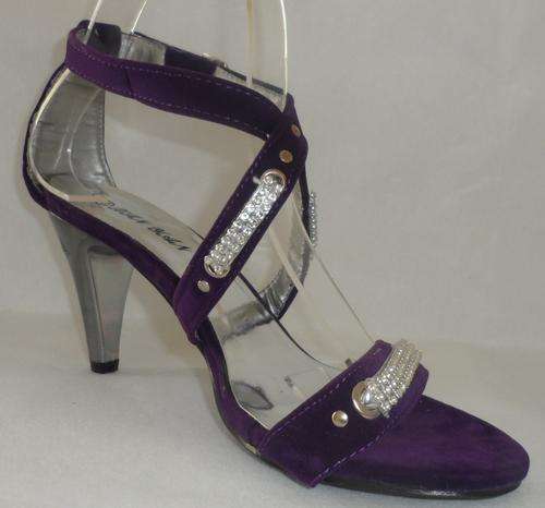 Heeled Sandals Purple ---Size 7---