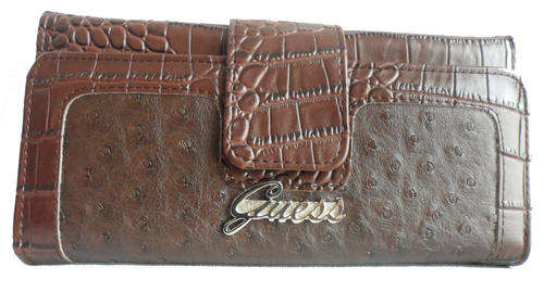 Guess Clutch Wallet Brown
