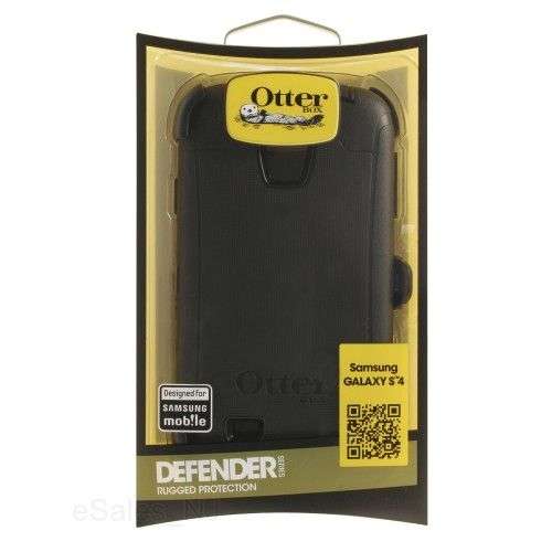 Samsung Galaxy S4 :OtterBox Defender Series Case (BLACK) IN STOCK!!!