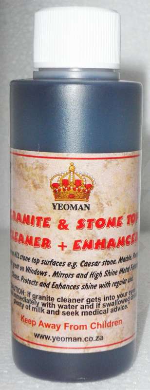 YEOMAN Granite & Stone Top Cleaner + Enhancer - CONCENTRATED...MAKES 10 LITRES!!