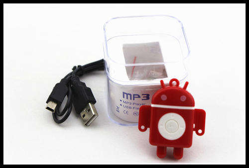 **** Mini Android Shaped Mp3 Shuffle!!! Brand New !!!! 30 on Auction*****Verified Seller