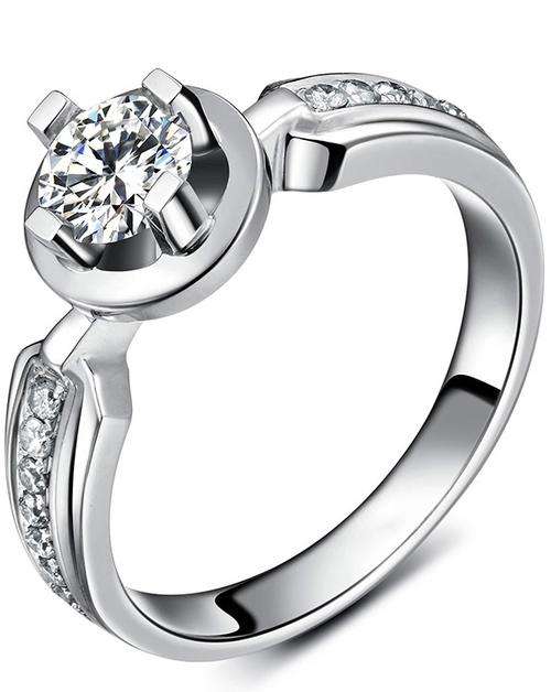 Astounding 1 Carat Simulated Diamond Engagement/Wedding Ring. Size 9 / R 3/4