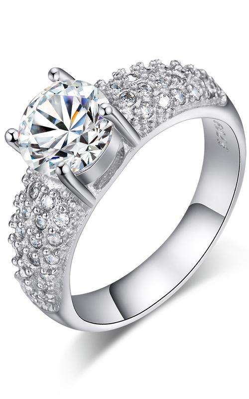 Stunning 1.50 Carat Simulated Diamond Ring. Size 6 / M