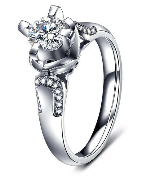 Designer 2 Carat Simulated Diamond Ring. Size 6 / M