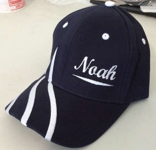 Personalised Embroidered Kids Cap!!! Brand Your own Kids Name! 5 ON AUCTION!!