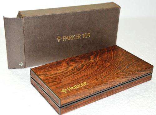 Parker 105 Wooden pen box