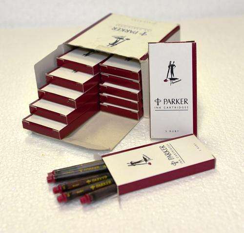 Parker Penman Red / Ruby Ink cartridges