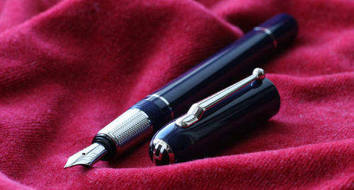 Dunhill Sidecar Blue Fountain Pen
