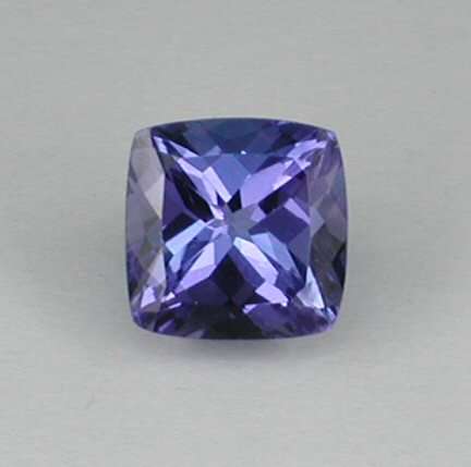 GENUINE TANZANITE 1.4 CT SQUARE 6.5MM