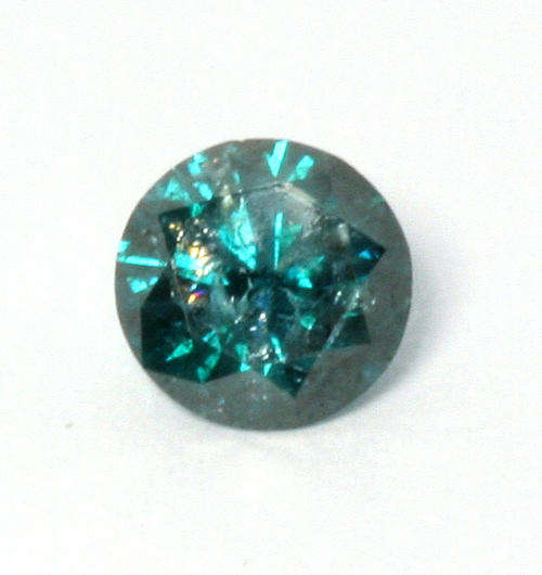 GENUINE BLUE DIAMOND 0.51CTS SINGLE DIAMOND NO RESERVE