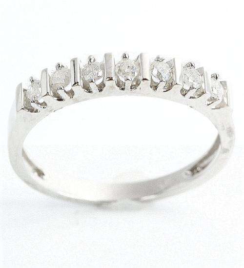 FINE SOLID 14KT WHITE GOLD DIAMOND RING NO RESERVE!!!!!!!!!!!!!!!