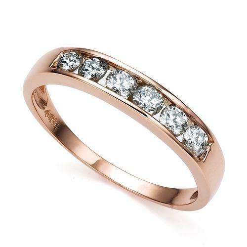 EXCELLENT 10KT ROSE GOLD 1.00CT DIAMOND RING NO RESERVE!!!!!!!!!!
