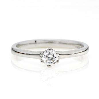 WELL MADE EXCELLENT SI1 DIAMOND SOLITIARE RING 0.25CT.. NO RESERVE!!!!!!