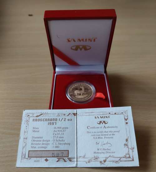 Kruger Rand 1/2 oz