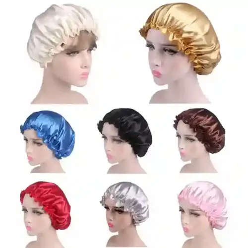 Hair Bonnet Reversable and Ajustable for snug fit. - Satin plus 1 FREE 3D FACE MASK! (Value R60)