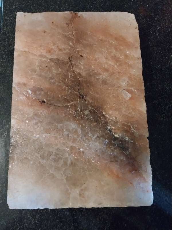 Himalayan salt slab, block