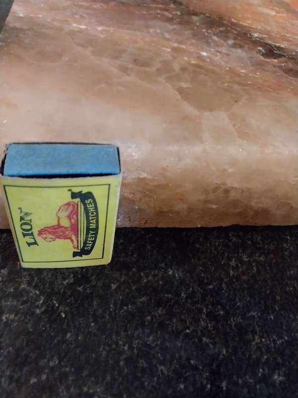 Himalayan salt slab, block