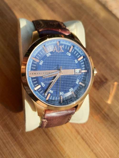 Genuine Armani watch.