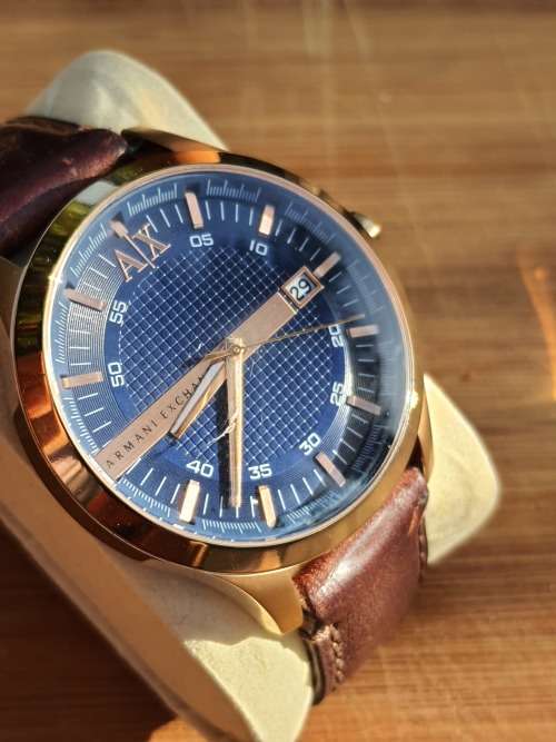 Genuine Armani watch.
