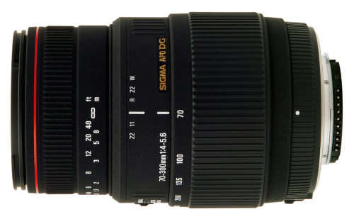 SIGMA 70-300mm f/4-5.6 APO DG Macro Lens (Canon)