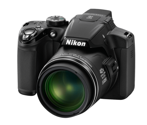 NIKON COOLPIX P510 16.1MP CMOS Digital Camera with 42x Zoom GPS Record Location + CHARGER + CABLE