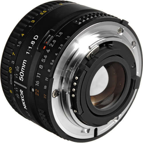 NIKON NIKKOR LENS 50 mm f/1.8 D-AF Nikon F