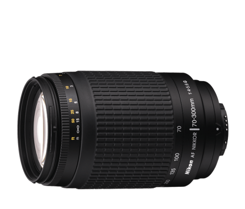 Nikon AF- NIKKOR 70 - 300mm 1:4-5.6G ZOOM AND WOOD