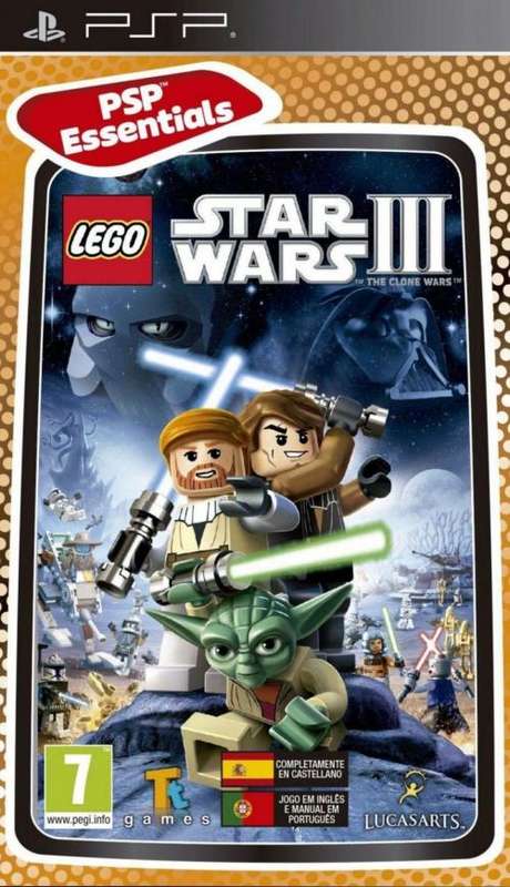 LEGO Star Wars III (3) : The Clone Wars (PSP) - NEXT BUSINESS DAY SHIPPING!