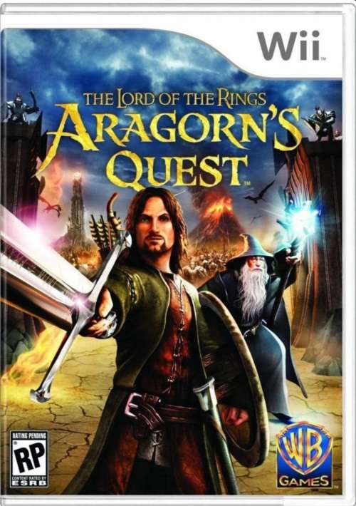 The Lord Of The Rings Aragorn`s Quest (Nintendo WII) - NEXT BUSINESS DAY SHIPPING!