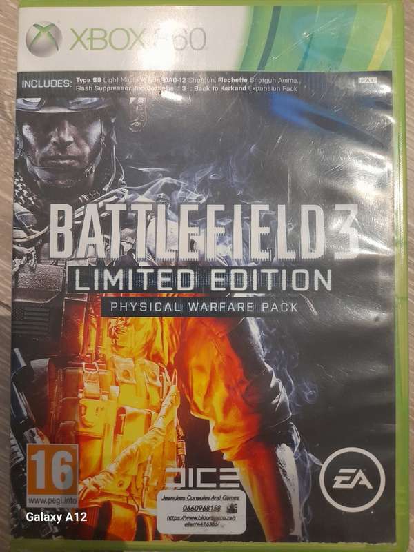 Battlefield 3 - Limited Edition (XBOX 360) - NEXT BUSINESS DAY SHIPPING!
