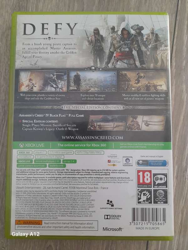 Assassin`s Creed IV : Black Flag - Special Edition (XBOX 360) - NEXT BUSINESS DAY SHIPPING!