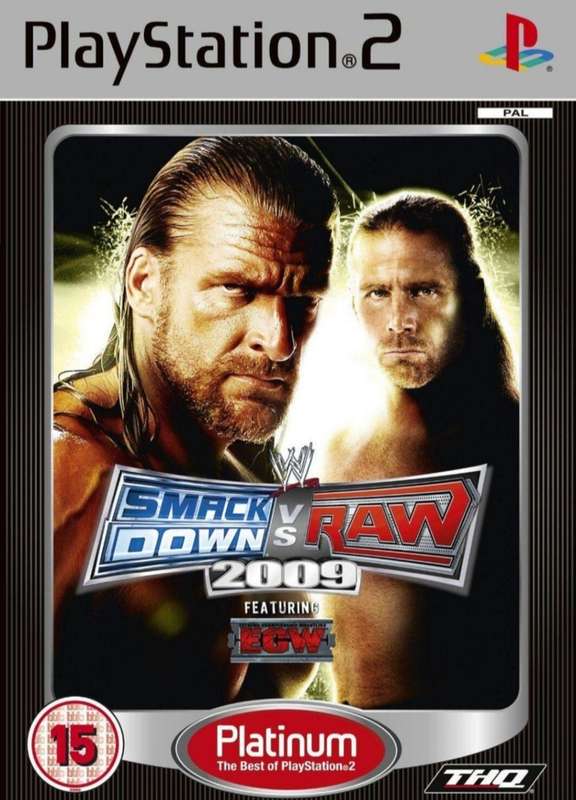 WWE SmackDown vs Raw 2009 (PS2) - NEXT BUSINESS DAY SHIPPING!