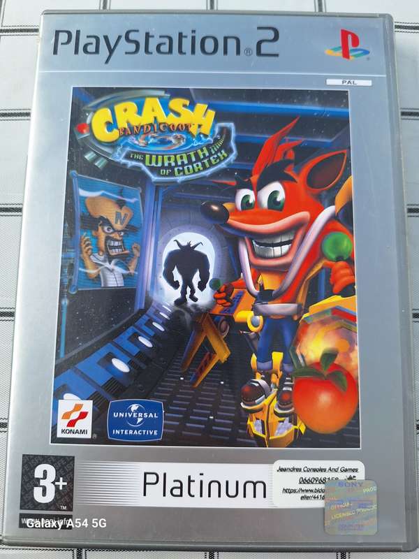 Crash Bandicoot : The Wrath of Cortex (PS2) - NEXT BUSINESS DAY SHIPPING!