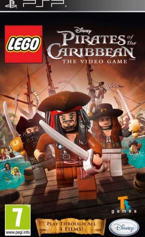 LEGO : Pirates of the Caribbean The Video Game (PSP) - NEXT BUSINESS DAY SHIPPING!