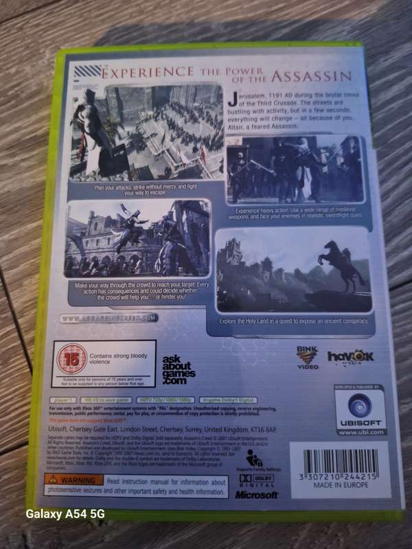 Assassin`s Creed (XBOX 360) - NEXT BUSINESS DAY SHIPPING!