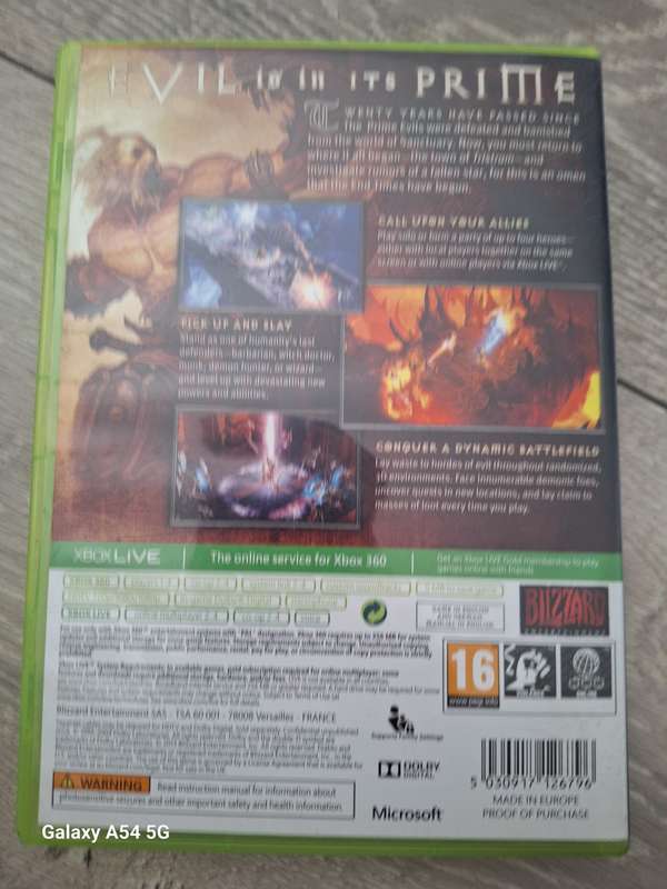 Diablo III (3) (XBOX 360) - NEXT BUSINESS DAY SHIPPING!