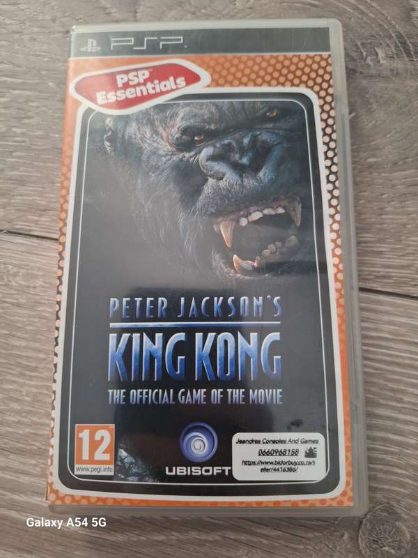 Peter Jackson`s King Kong The Official Game of the Movie (PSP) - NEXT BUSINESS DAY SHIPPING!