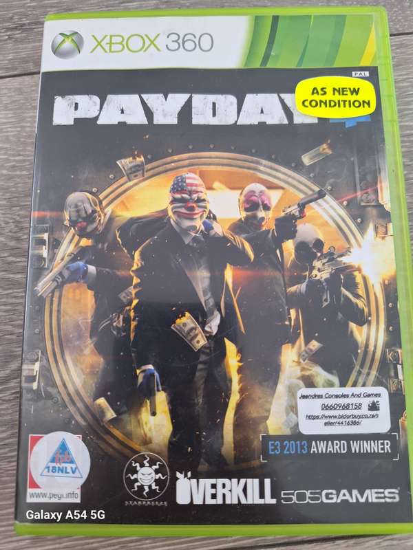 PAYDAY 2 (XBOX 360) - NEXT BUSINESS DAY SHIPPING!