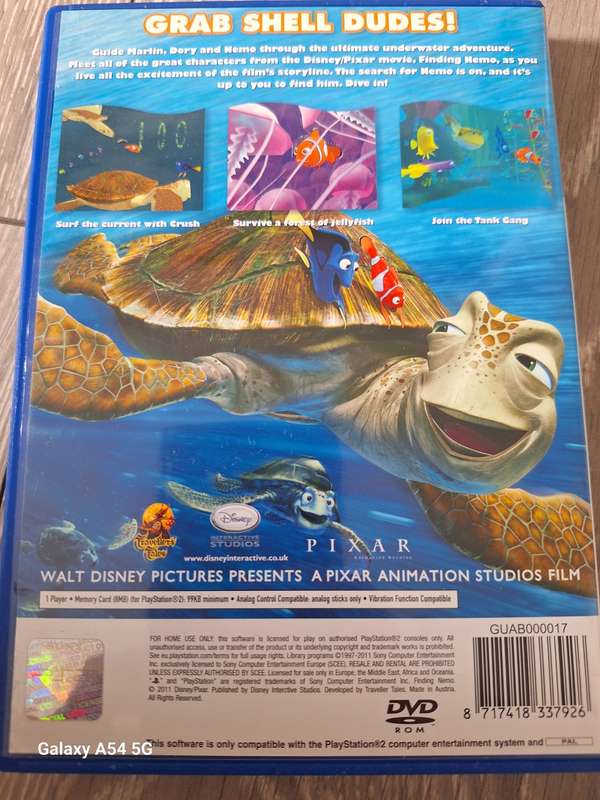 Disney Pixar Finding Nemo (PS2) - NEXT BUSINESS DAY SHIPPING!